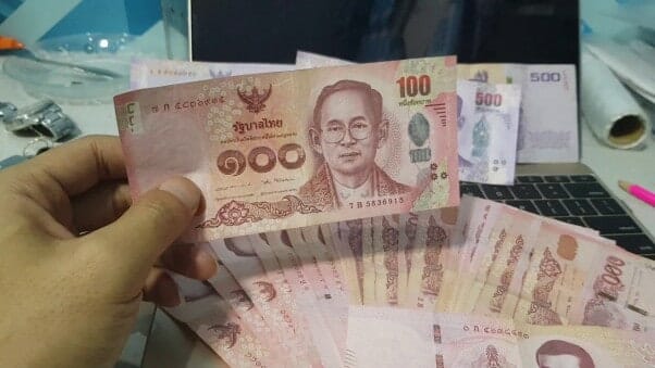 Đổi Tiền Thái Sang Việt