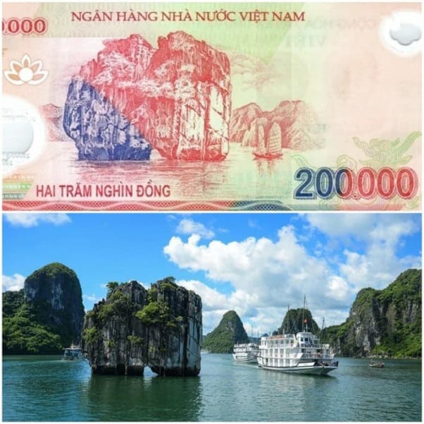 Hình ảnh tiền Việt Nam