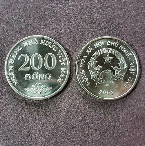 Đồng Xu 200 Đồng Năm 2003